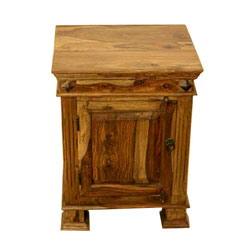 Indian - Bedroom Bedside Cabinet (Sheesham Wood)