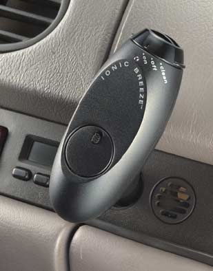 Ionic Breeze Dashboard Ionizer