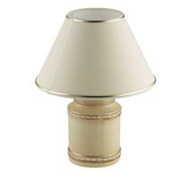 Iris Small Tea caddy Table Lamp Cream Gold