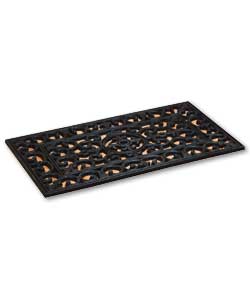 Iron Effect Rectangular Doormat