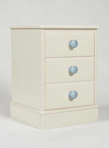 Unbranded Jack and Jemima Kids 3 Drawer Bedside Cabinet