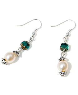 Jade Drop Earrings