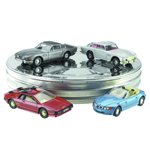 James Bond Film Canister 4 car set