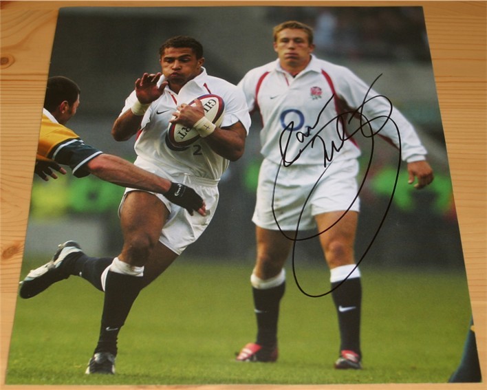 JASON ROBINSON SIGNED 8.5 x 8 COLOUR BOOK PAGE