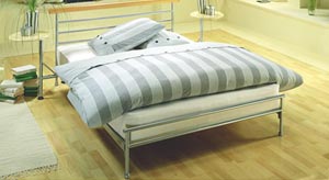 Jaybe- The Lunar- 5ft Kingsize Metal Bedstead