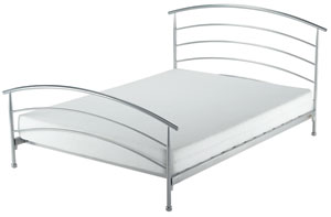 Jaybe- The Saturn- 5FT Kingsize Metal Bedstead