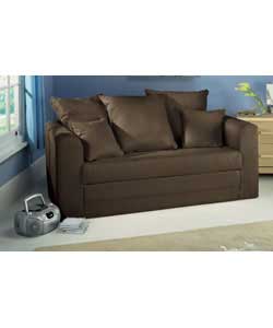 Jess Foam Foldout Sofabed - Chocolate