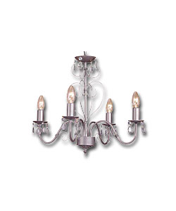 Jiapur Crystal 4 Light Fitting