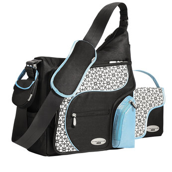 Unbranded JJ Cole System Bag - Black/Lagoon