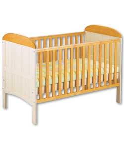 Joanna Cot Bed with Hypo Allergenic Sprung Mattress