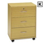 (K) Viking Advantage 3 drawer Pedestal