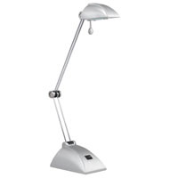 This versatile 20 watt halogen desk lamp provides