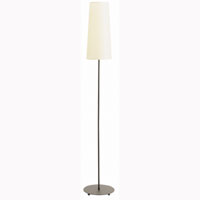 Kazan Floor Lamp Cream/White Parchment Shade