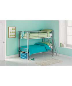 Unbranded Kenny Silver Shorty Bunk Bed Frame