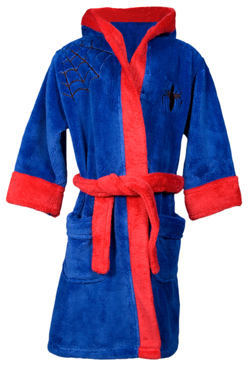 Unbranded Kids Spiderman Bathrobe