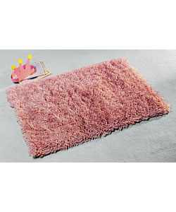 Unbranded Kidsworld Acrylic Shaggy Rug - Pink