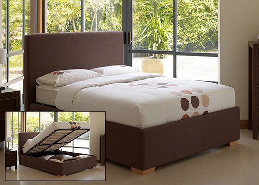 Unbranded Kingsize Natasha Bedstead - Chocolate