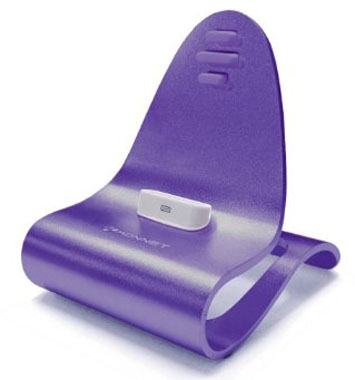 Unbranded Konnet iCrado Metallic Stand iPhone - Violet