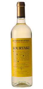 Kourtaki Retsina of Attica, Greece