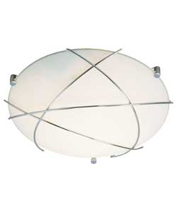 Unbranded Kriss Kross Flush Ceiling Light