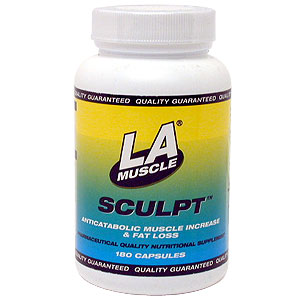 LA Muscle Sculpt Capsules - Size: 180 Capsules