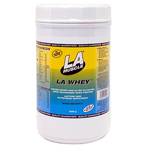 LA Muscle Whey Strawberry - Size: 908g