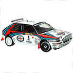 Lancia Delta HF Integrale Rally of Monte Carlo