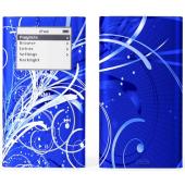 Lapjacks Blue Whirls Skin For Apple iPod Mini