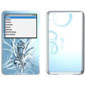 Lapjacks Swirly Blues Skin For Apple iPod Video