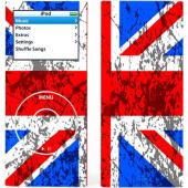 Lapjacks Union Jack Skin for Apple iPod Nano 2nd