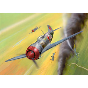 Unbranded Lavochkin LA-5 FN Russia plastic kit 1:72