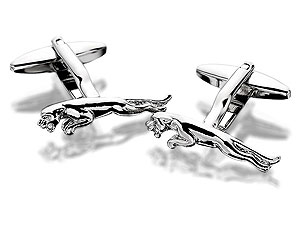 Unbranded Leaping-Jaguar-Swivel-Cufflinks-014537