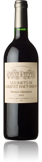 Unbranded les Hauts de Larrivet Haut-Brion 2003 Pessac Leognan (75cl)