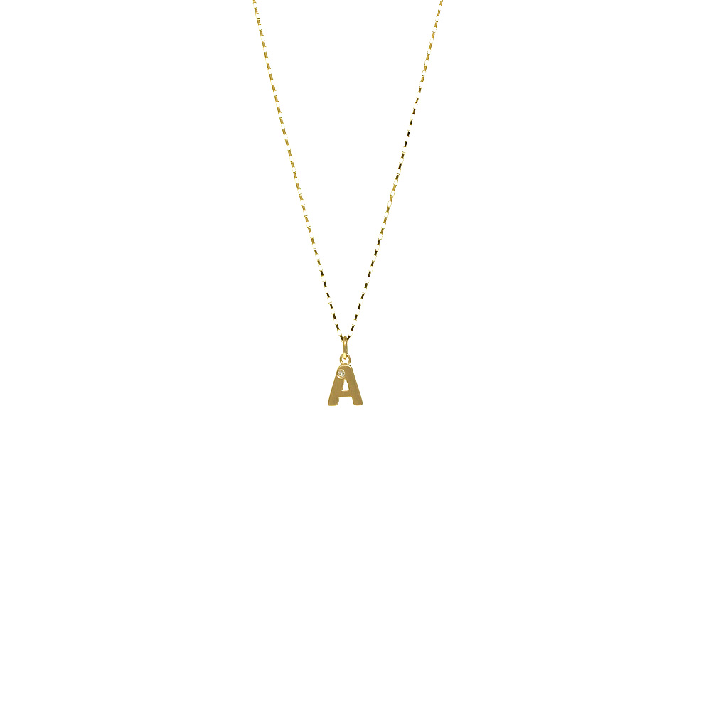 Unbranded Letter Pendant - A