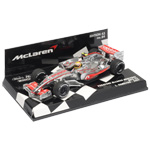 Minichamps has released a 1/43 replica of Lewis Hamilton`s 2007 McLaren-Mercedes MP4/22. It measures