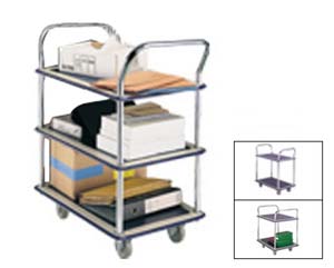 Unbranded Light weight steel shelf trolley