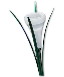 Lily Solar Light - Green Finish