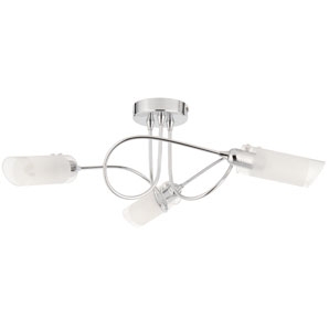 Limbo Ceiling Light- Chrome- 3 Arm