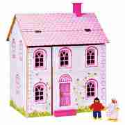 Unbranded Little Steps Wooden Dolls House