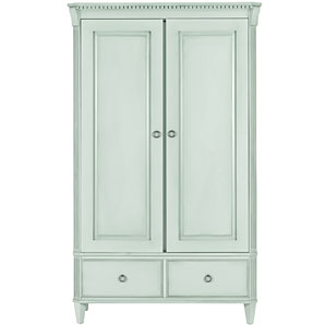 Louisa 2 Door Wardrobe- Celadon