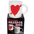 Lovers Heat Change Message Mug