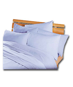 Luxury Flannelette Single Sheet Set - Blue.