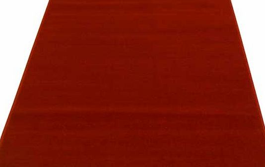 Unbranded Maestro Plain Red Rug - 60 x 110cm