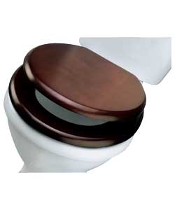 Unbranded Mahogany Toilet Seat