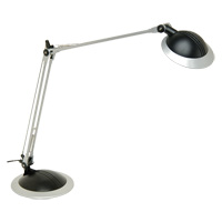 Unbranded MAKIRA SILVER HALOGEN DESK LAMP (RE)