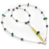 Unbranded Malachite Topaz Necklace