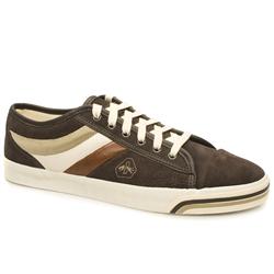 Unbranded Male Dassler Wellengang Low Nubuck Upper in Dark Brown