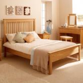 Unbranded Malvern Oak Bedstead Double
