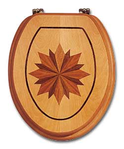 Maple Leaf 2 Piece Toilet Seat