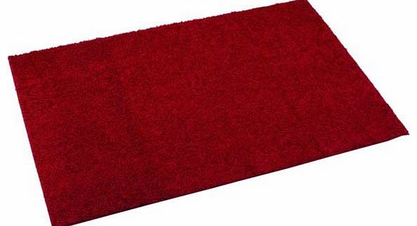 Maroon Fiji Machine Washable Rug - 120cm x 67cm